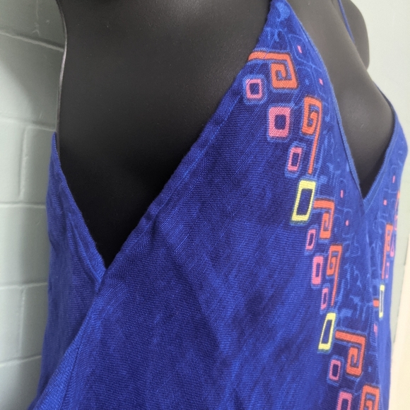 Theodore and Callum full length blue swim cover up. - Picture 4 of 9